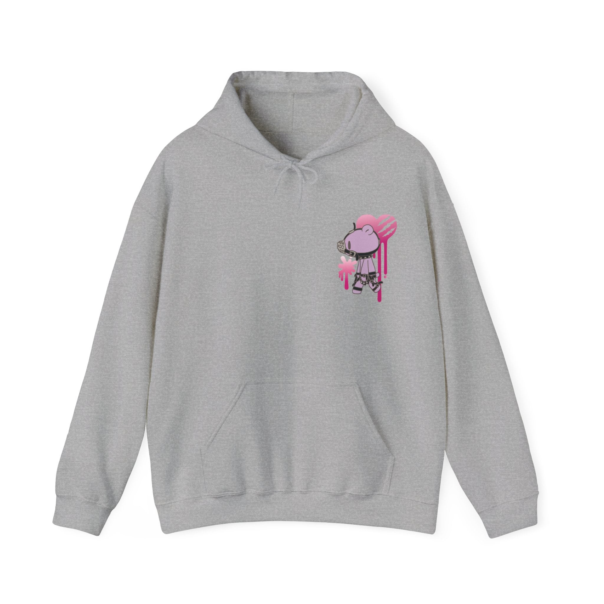 Gloomy Bear x DEDGRL6 "Jelly Heart" Unisex Hooded Sweatshirt